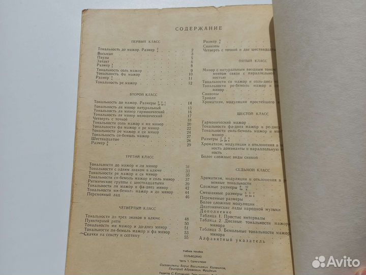 Сольфеджио Калмыков Фридкин