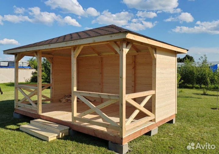 Беседка для дачи