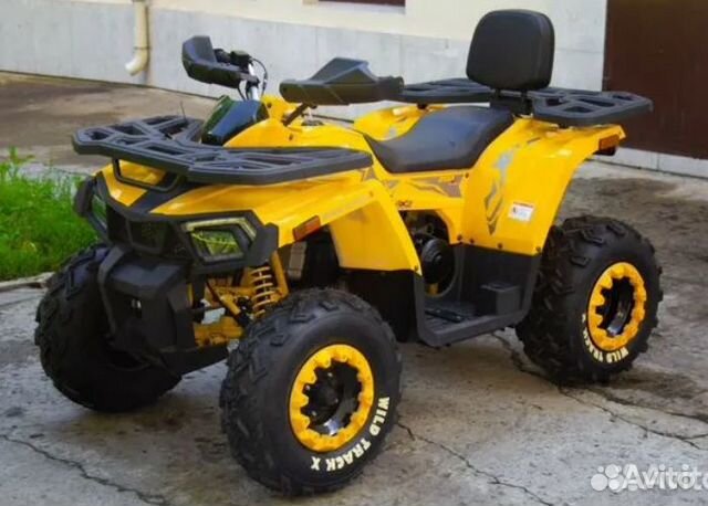 Квадроцикл Motoland Wild Track X 200 желт/черн