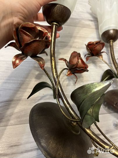 Люстра и 2 бра