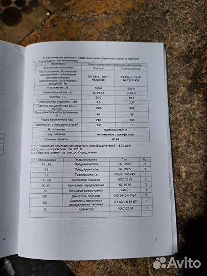 Таль электрическая г/п5тн,в/п6м (Подем Габрово)