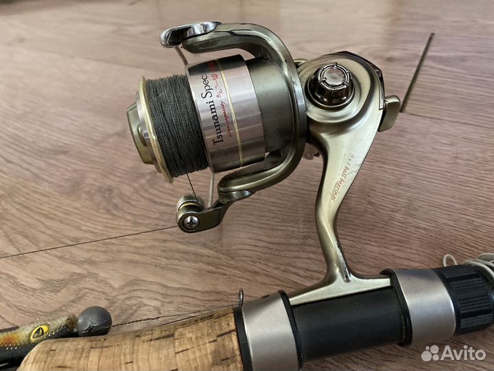 Спиннинг и катушка Silver Stream Tsunami T240M