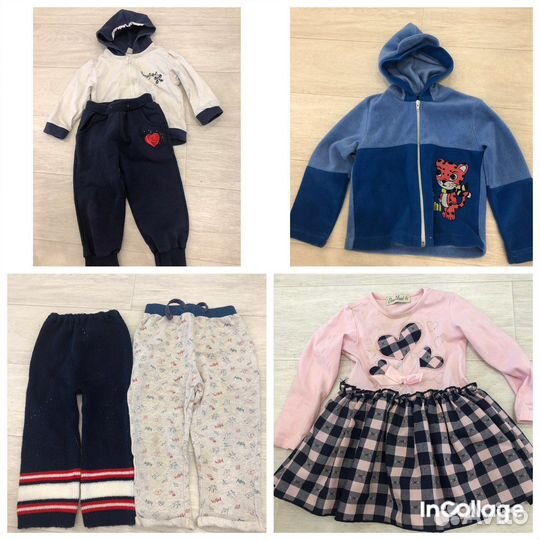 Детские вещи пакетом, 74-92 см