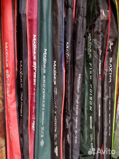 Спиннинги Maximus и Stinger