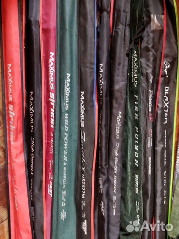 Спиннинги Maximus и Stinger