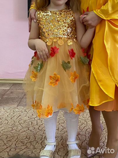Платье на праздник осени размер 110