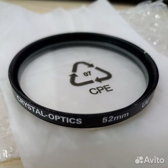 UV фильтр Crystal Optics 52 мм