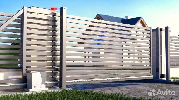 Забор Ранчо металлический