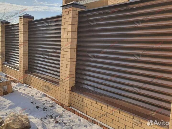 Забор-жалюзи