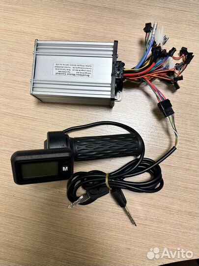 Мощный Контролер 500w 23A с ручкой газа