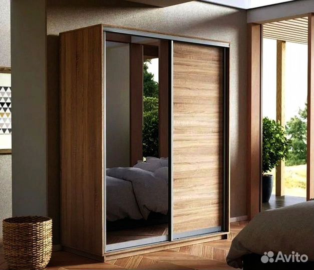 Шкаф купе разных цветов