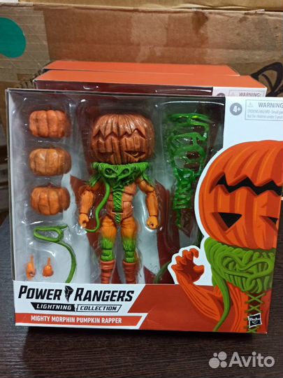 Фигурки Power Rangers Pumpkin Rapper,Green Lantern