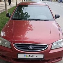 Hyundai Accent 1.6 MT, 2006, 340 000 км, с пробегом, цена 320 000 руб.