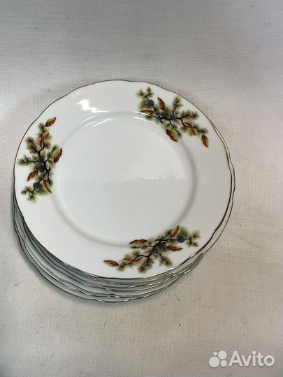 Тарелки япония шишки