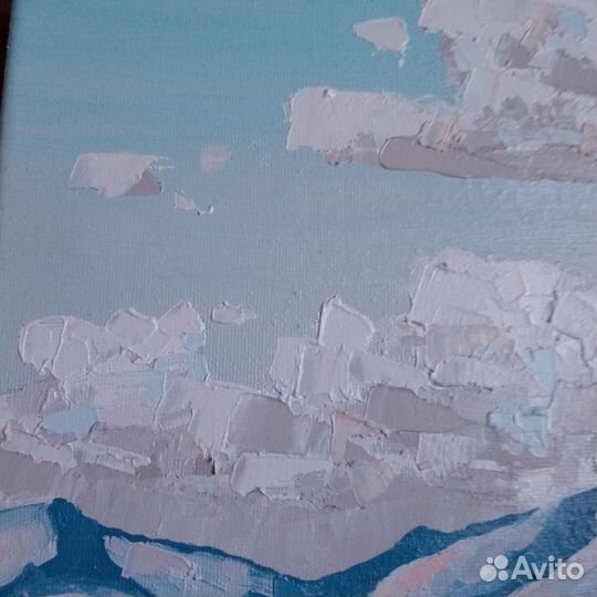 Пейзаж с облаками