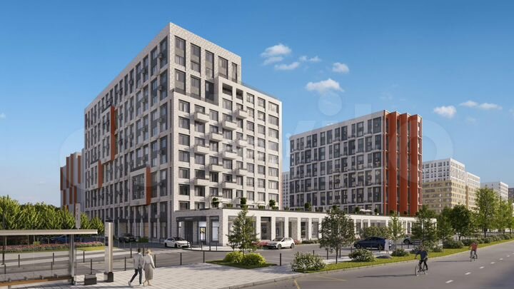 2-к. квартира, 59,4 м², 5/15 эт.