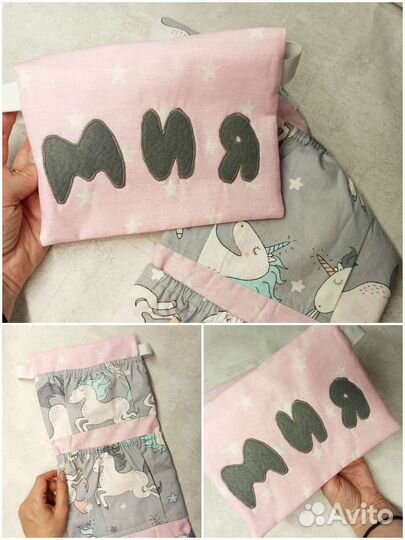 Кармашки для шкафчика в садик с именем