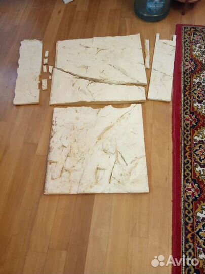 Задний рельефный фон для аквариума бу