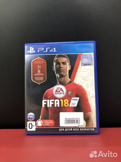 Игра FIFA 18 для PS4