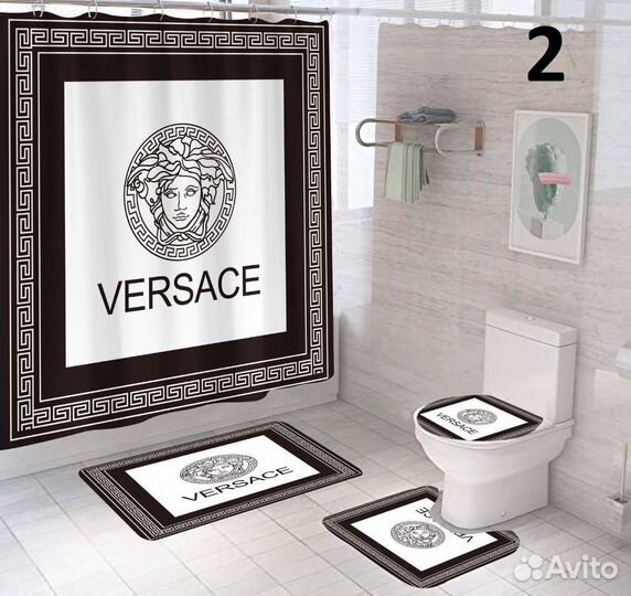 Набор для ванной и туалета из 4-х предметов