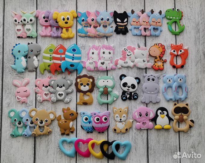 Грызунок силиконовый (именной держатель)