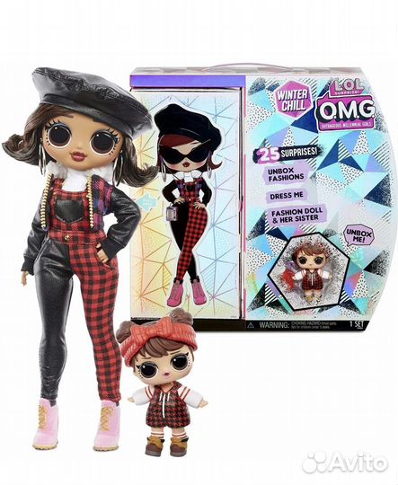 Новая кукла LOL OMG Winter Chill Camp Cute