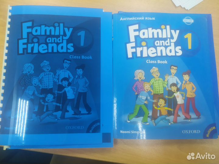 Учебник по английскому языку Family and Friends 1