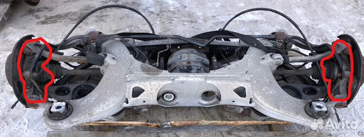 Ступица задняя Mercedes Benz W211 Е-Class