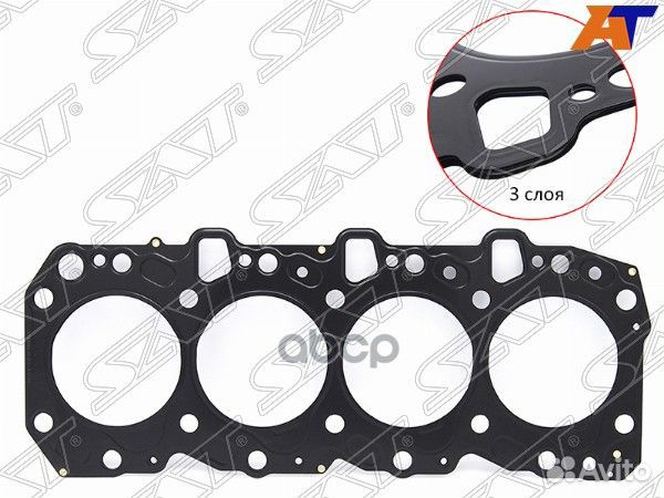 Прокладка гбц toyota 4runner/hiace/hilux/surf/L