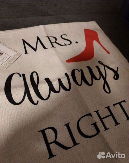 Новая декоративная наволочка