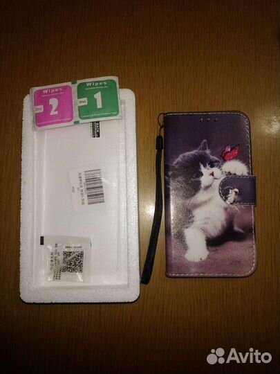 Чехол и защитное стекло на Meizu M5S