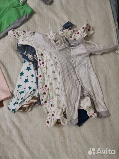 Вещи пакетом на девочку 3-6 месяцев