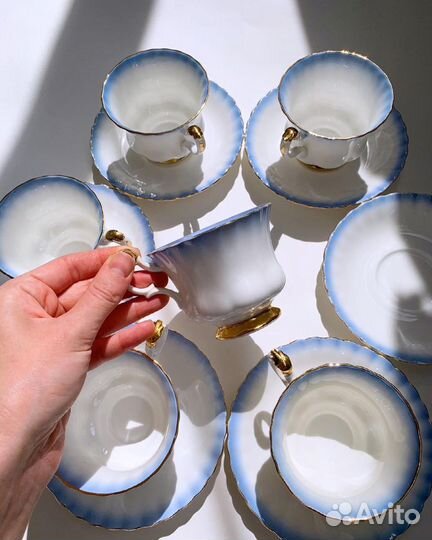 Чейная пара Royal Albert Англия винтаж