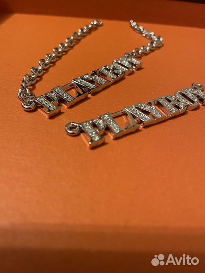 Нашивка фурнитура play boy