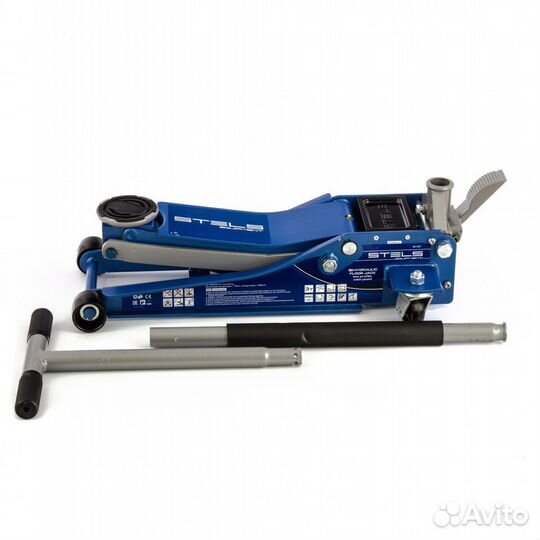 Домкрат подкатной 3 т 75-505 мм. stels