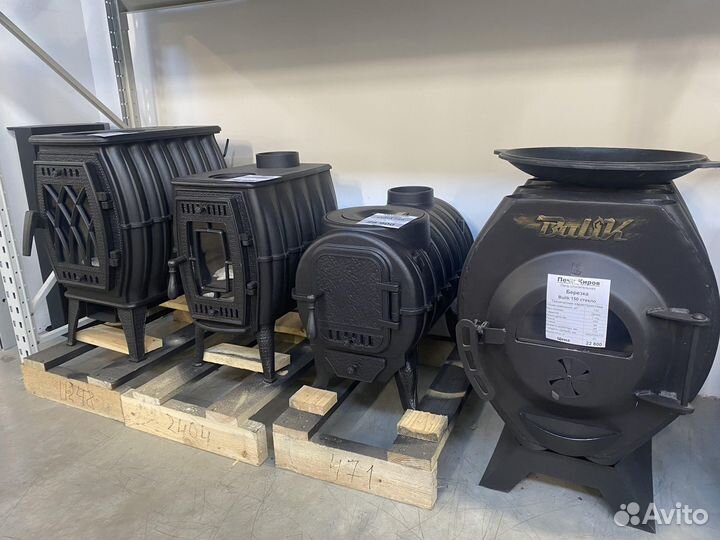 Отопительная печь на дровах