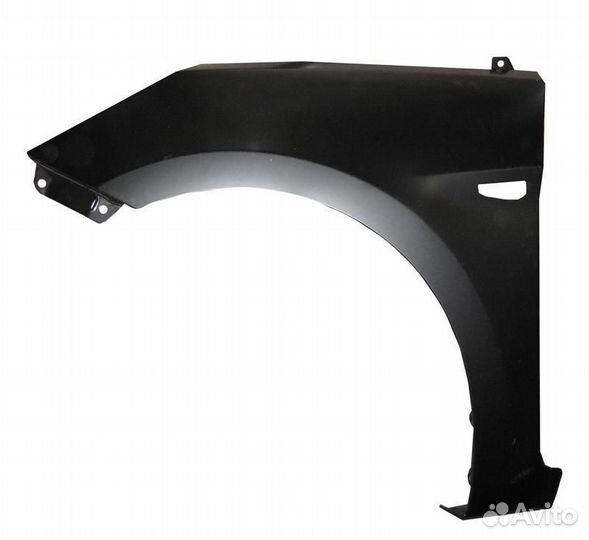 Крыло Hyundai Solaris 2011-2016 левое неокрашеное