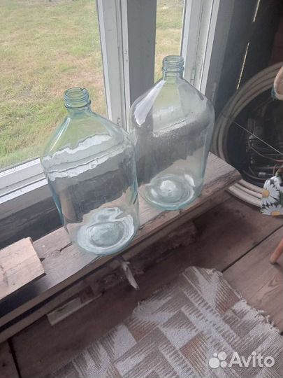 Бутылка стеклянная 20 литров