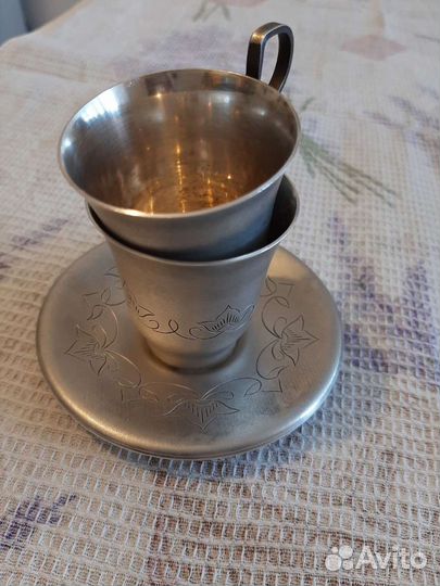 Мельхиоровая посуда СССР
