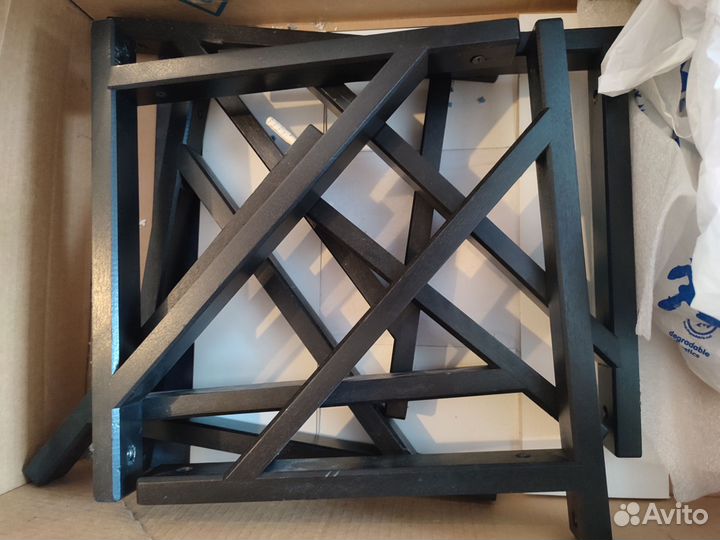 Комплект консоль экби + полка IKEA