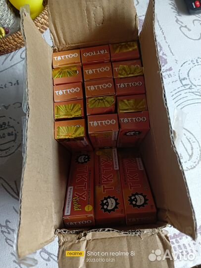 Обезболивающий крем анестетик Тату и Эпиляция Tktx