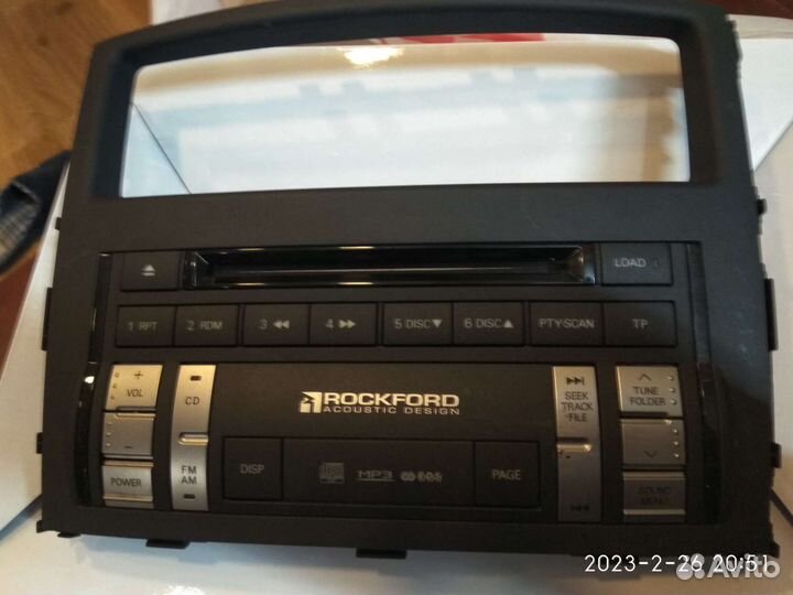 Автомагнитола Rockford на 5 дисков
