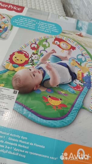 Развивающий коврик tiny love