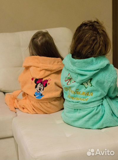 Халат с именной вышивкой