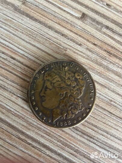 Соединеные штаты Америки 1888 Морган один доллар