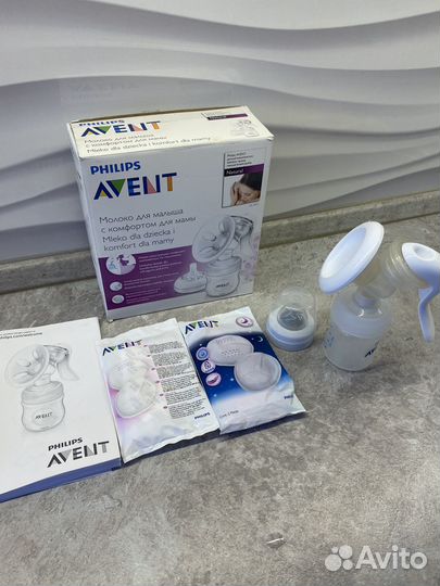 Молокоотсос philips avent ручной
