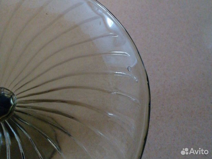 Ваза времен СССР на ножке для фруктов