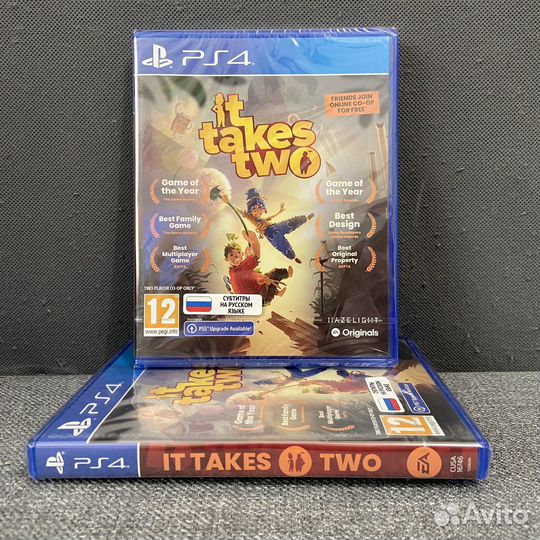 It Takes Two PS4/PS5 диск русские субтитры