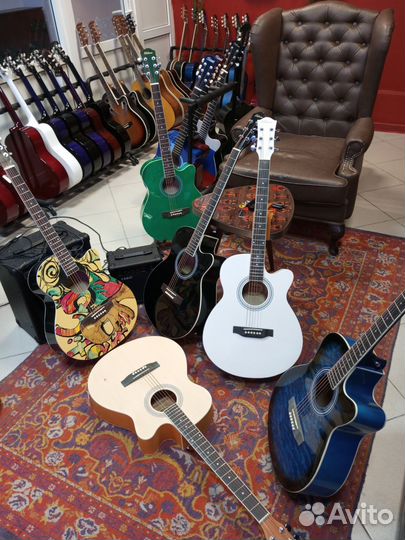 Гитара акустическая Elitaro новая