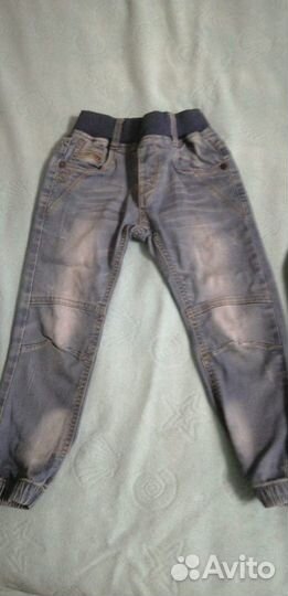 Джинсовый костюм на 98-104